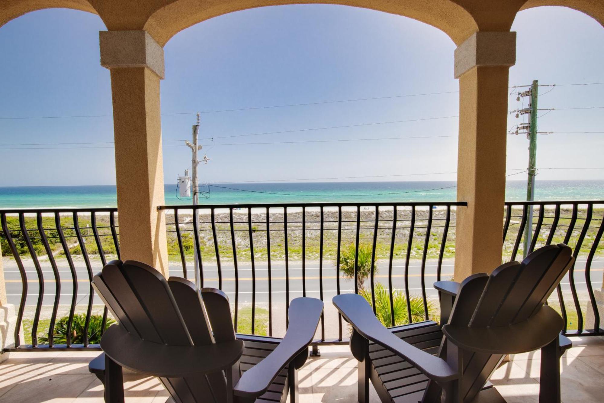 2 Gulf View Balconies! 3 Story Townhome With 4 Bedrooms, 4 Bathrooms! Sleeps12 Panama City Beach Ngoại thất bức ảnh